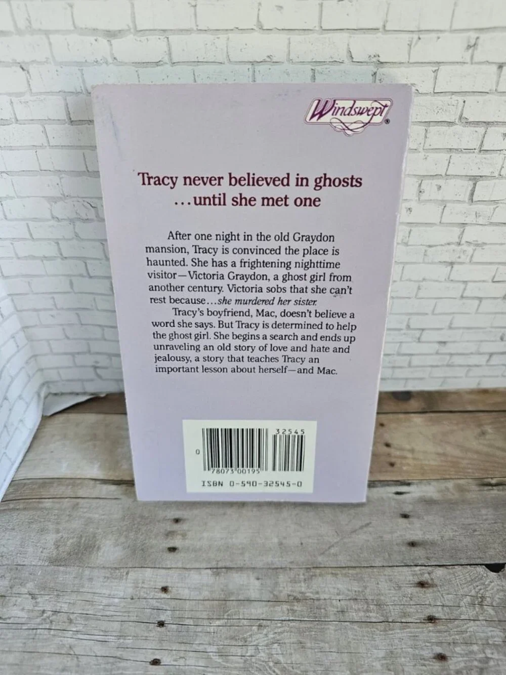 Windswept 80's YA Romantic Suspense Ghost of Graydon Place Dorothy Francis Rare